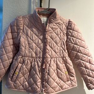 girls quilted janie and jack coat